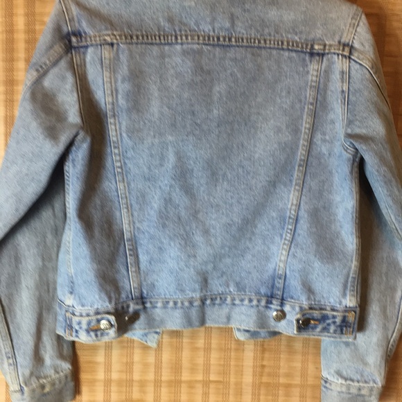 Arizona Jean Blue Jean Jacket lighter Jean - Picture 7 of 8